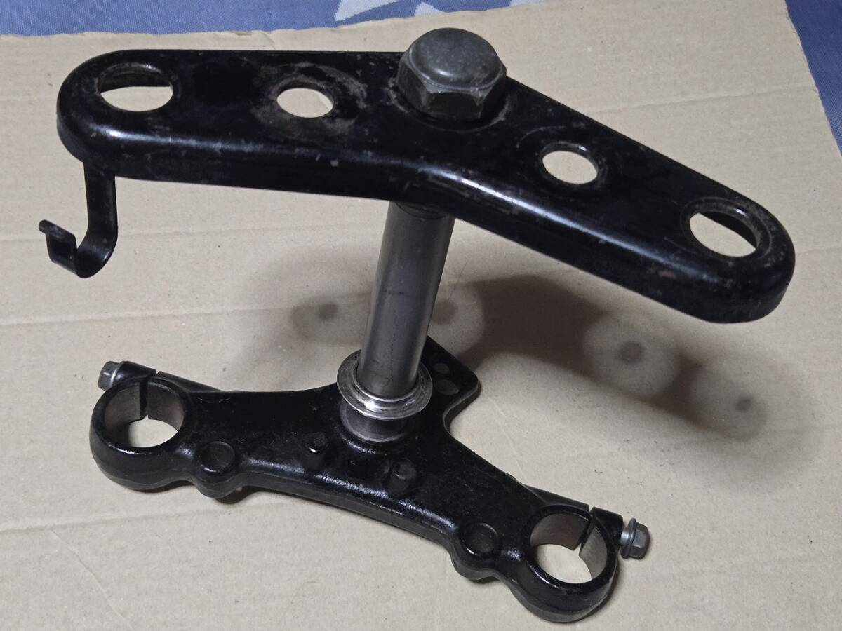 モンキーR用 純正トップブリッジとステムセット 中古品 仕上げ用 表面に塗装剥がれ・傷・腐食あり モンキーRT拍卖