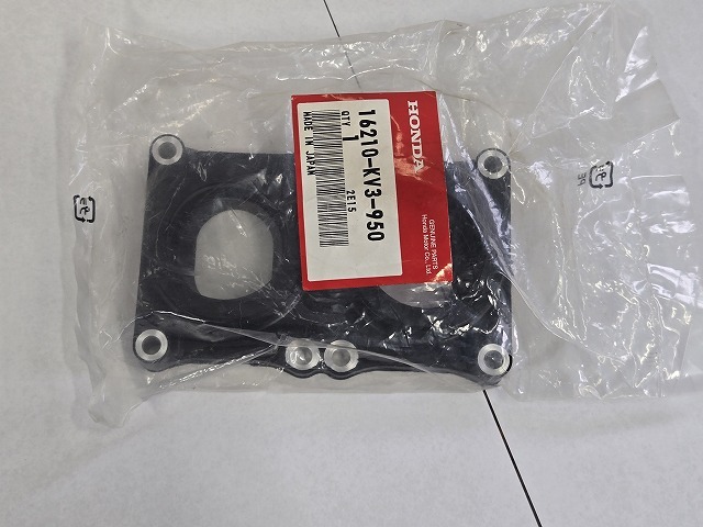 NSR250(MC28)用 純正インシュレーター 16210-KV3-950 未使用品 長期保管品 インマニ拍卖