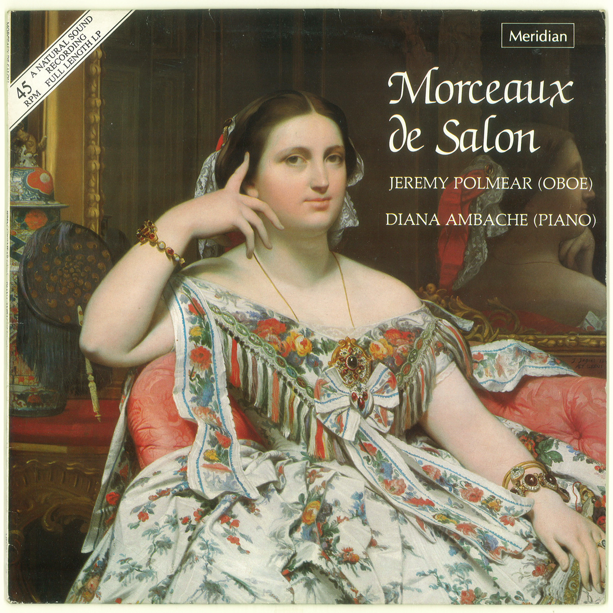 【長岡鉄男】 英Meridian 45rpm カリヴォダ「サロンの為の小品」 ジェレミー・ポルメア アンバッケ拍卖