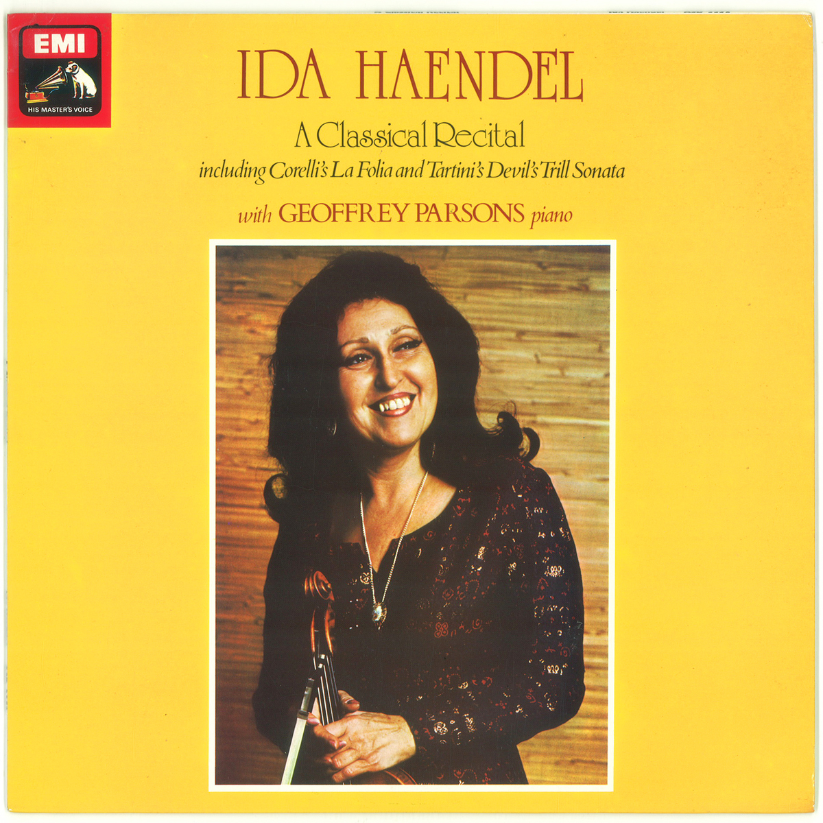 英HMV ASD3352 「クラシカル・リサイタル」 イダ・ヘンデル拍卖