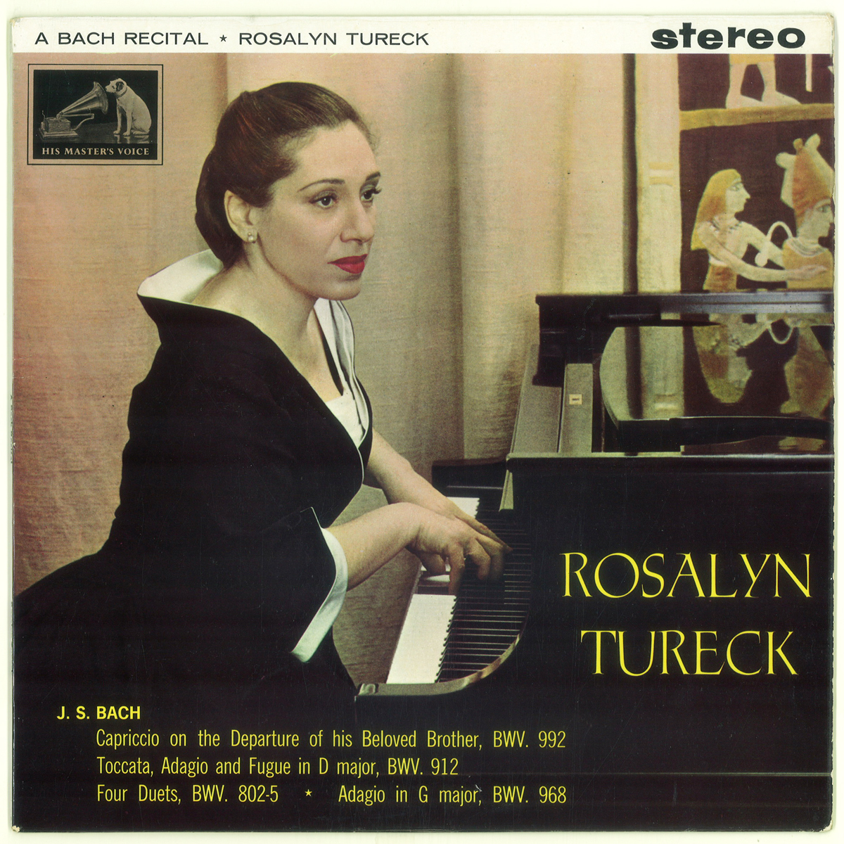 英HMV ASD477 「バッハ・リサイタル」 トゥーレック拍卖