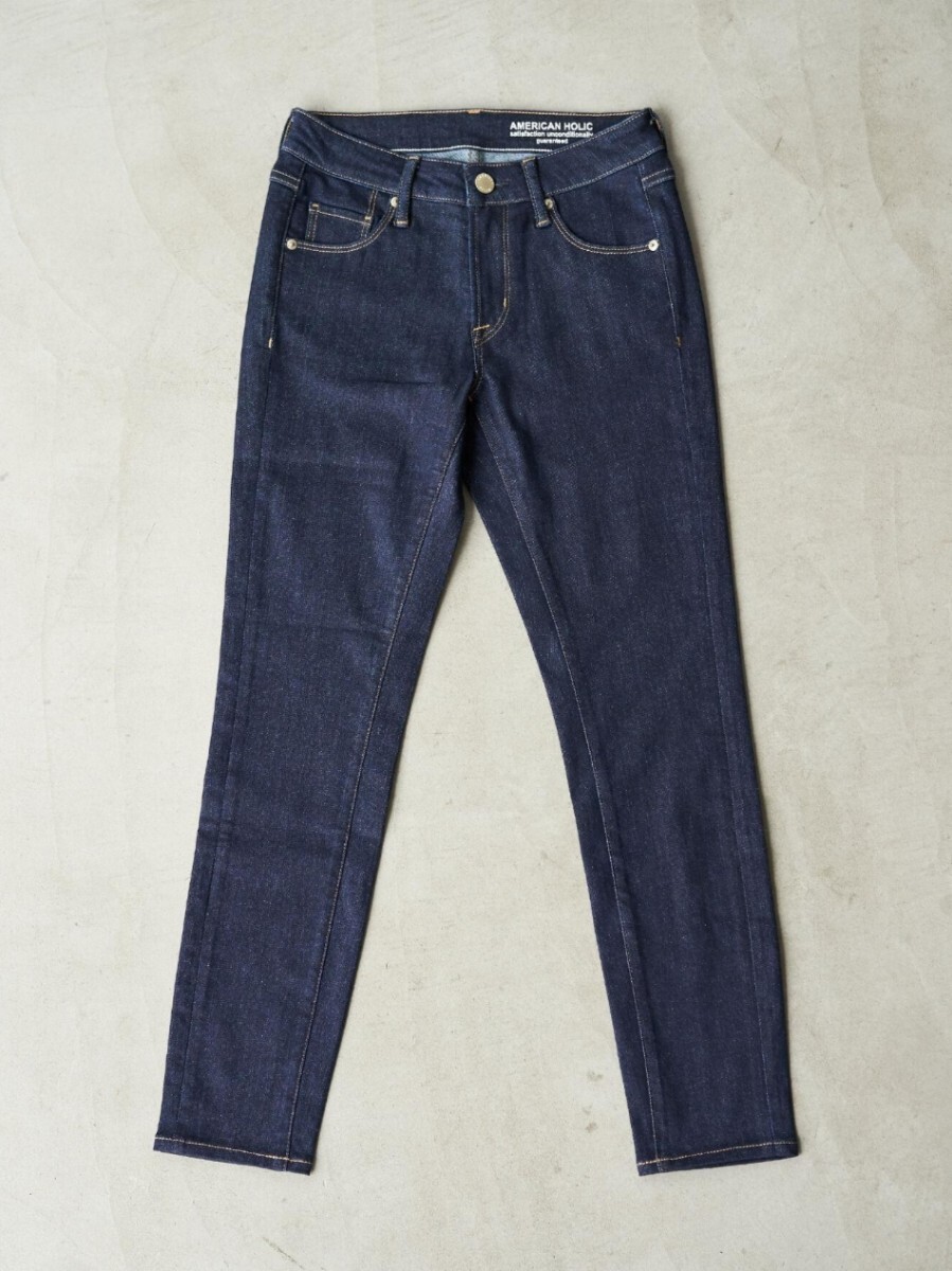 AMERICAN HOLIC スキニーフィットデニム LL ワンウォッシュ ()拍卖