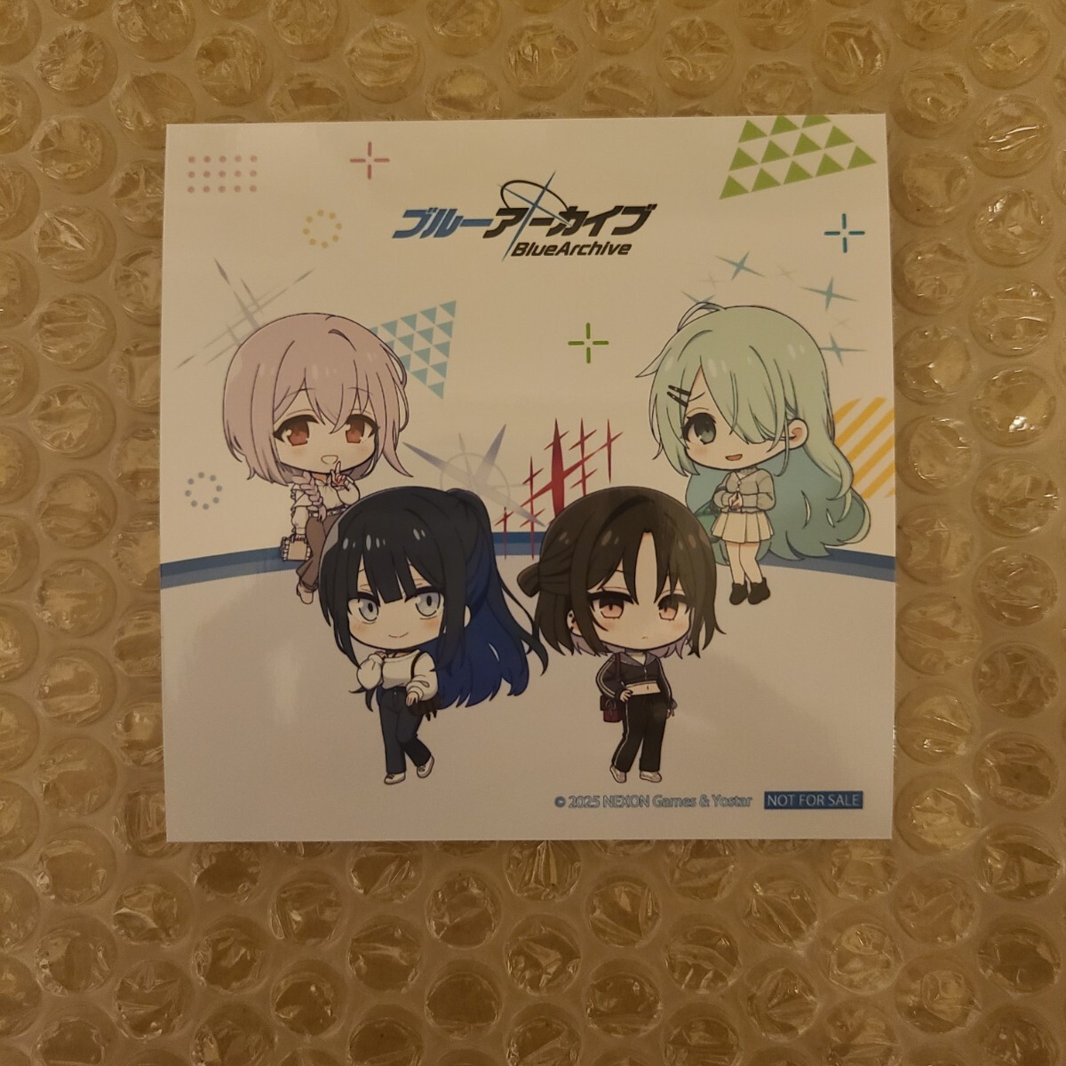 アリウススクワッド 2 ブルーアーカイブ ダイバーシティ限定 ましかくプロマイド拍卖