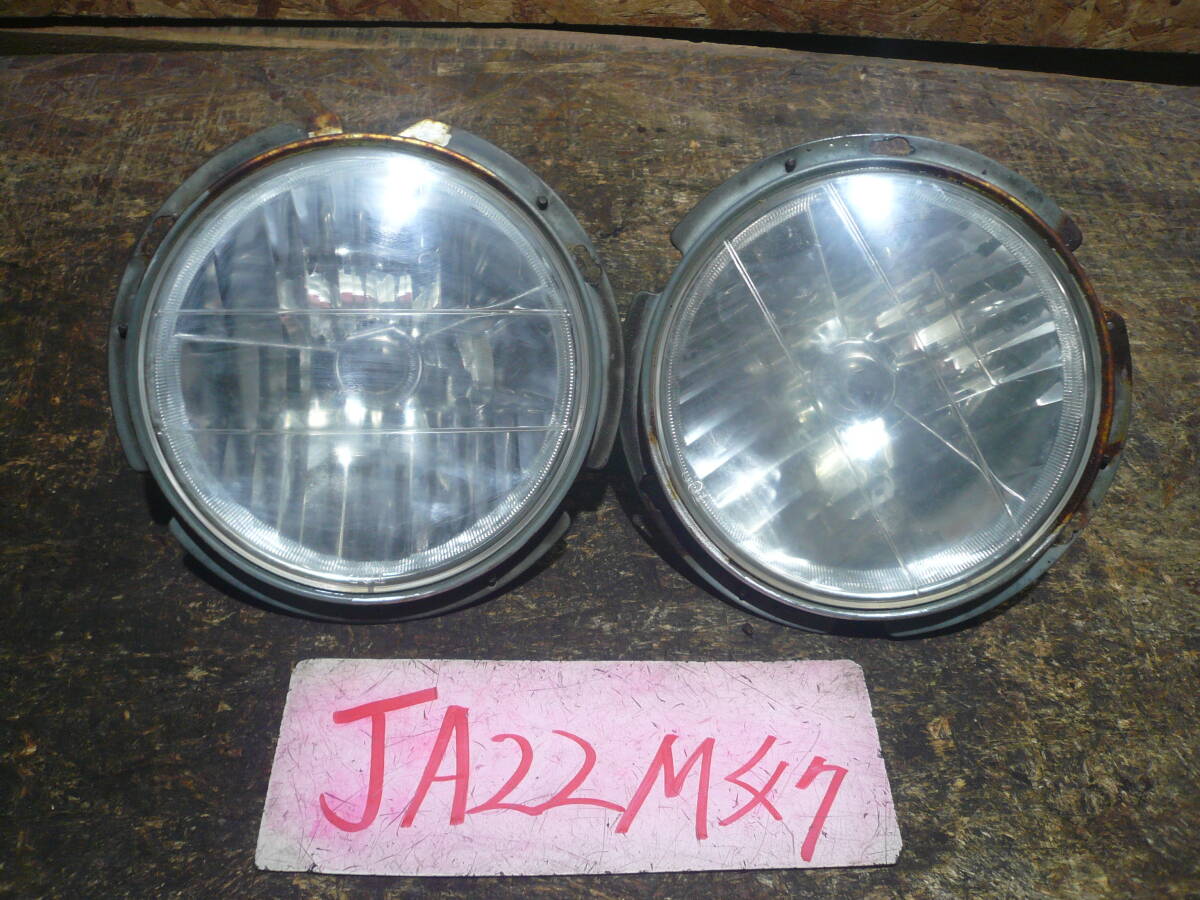 M47 本州送料1200円 ジムニー JA22 ヘッドライト バルブ交換タイプ 2拍卖