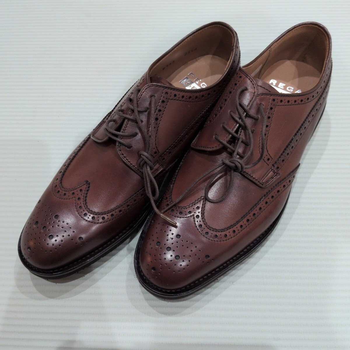 REGAL (リーガル)GEOX 革靴 茶 ブラウン 25.5cm拍卖