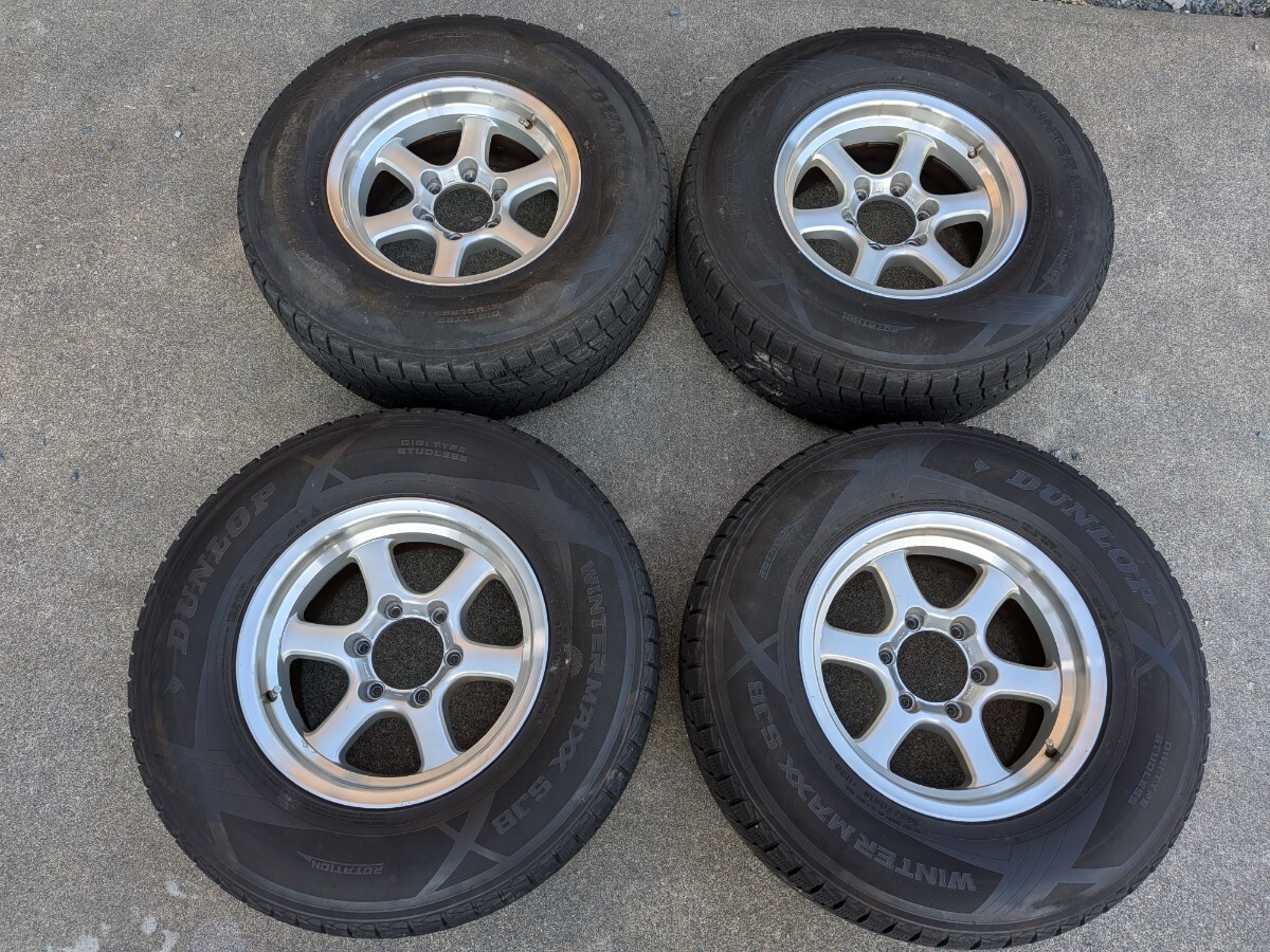 ランドクルーザープラド 95系 ホイール スタッドレスタイヤ付 265/70/R16拍卖