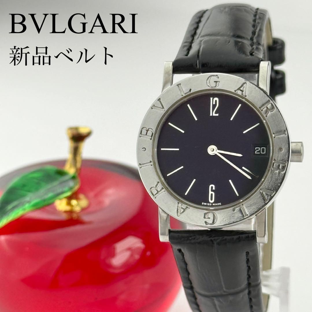 ブルガリブルガリ デイト 新品ベルト 新品電池 レディース 腕時計 679拍卖