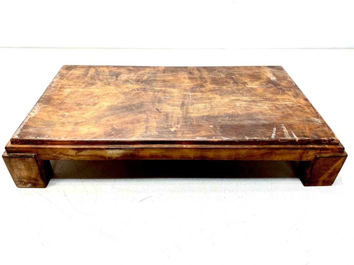 貴重 アンティーク花台 ヴィンテージ雑貨 レトロインテリア 小物置き 天然木 A9721A10拍卖