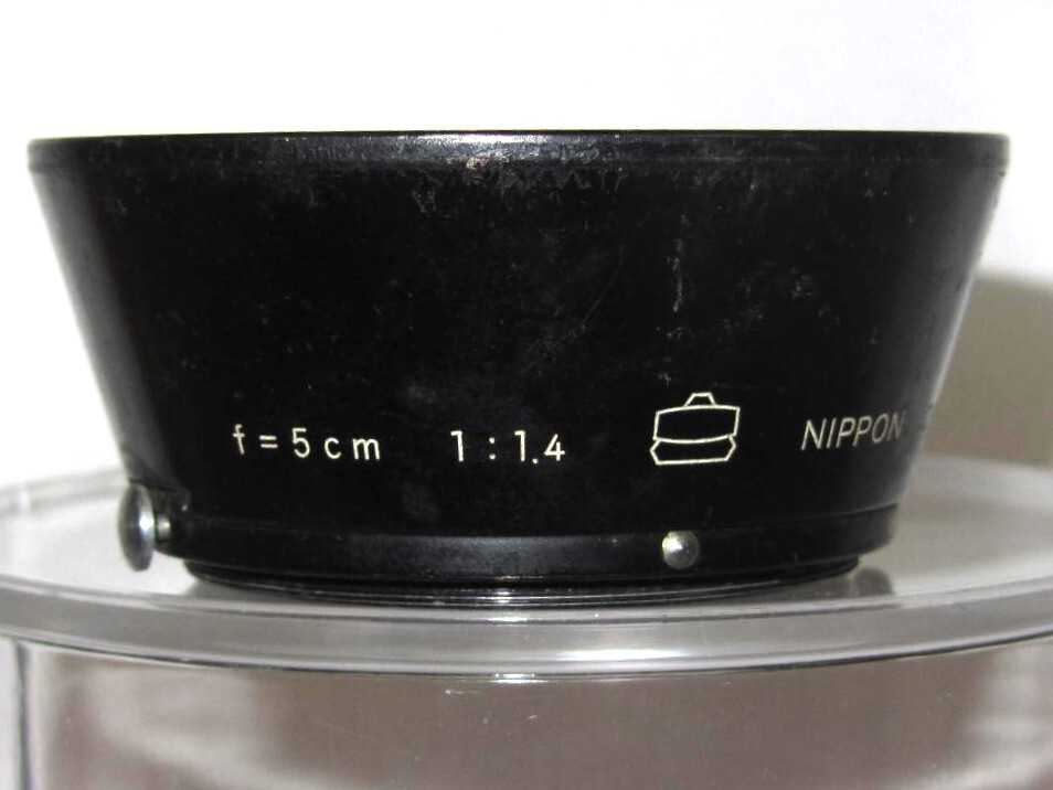 :フード市 送料無料: ニコン 純正 NIPPON KOGAKU 5cm F1,4フード   no2拍卖
