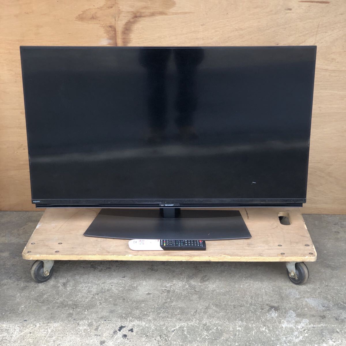 【20499Q143】SHARP 液晶テレビ 4T-C40CL1 AQUOS 40V型 2021年製 シャープ 通電動作確認済み リモコン付 家財おまかせ便 ※直接お引取歓迎拍卖