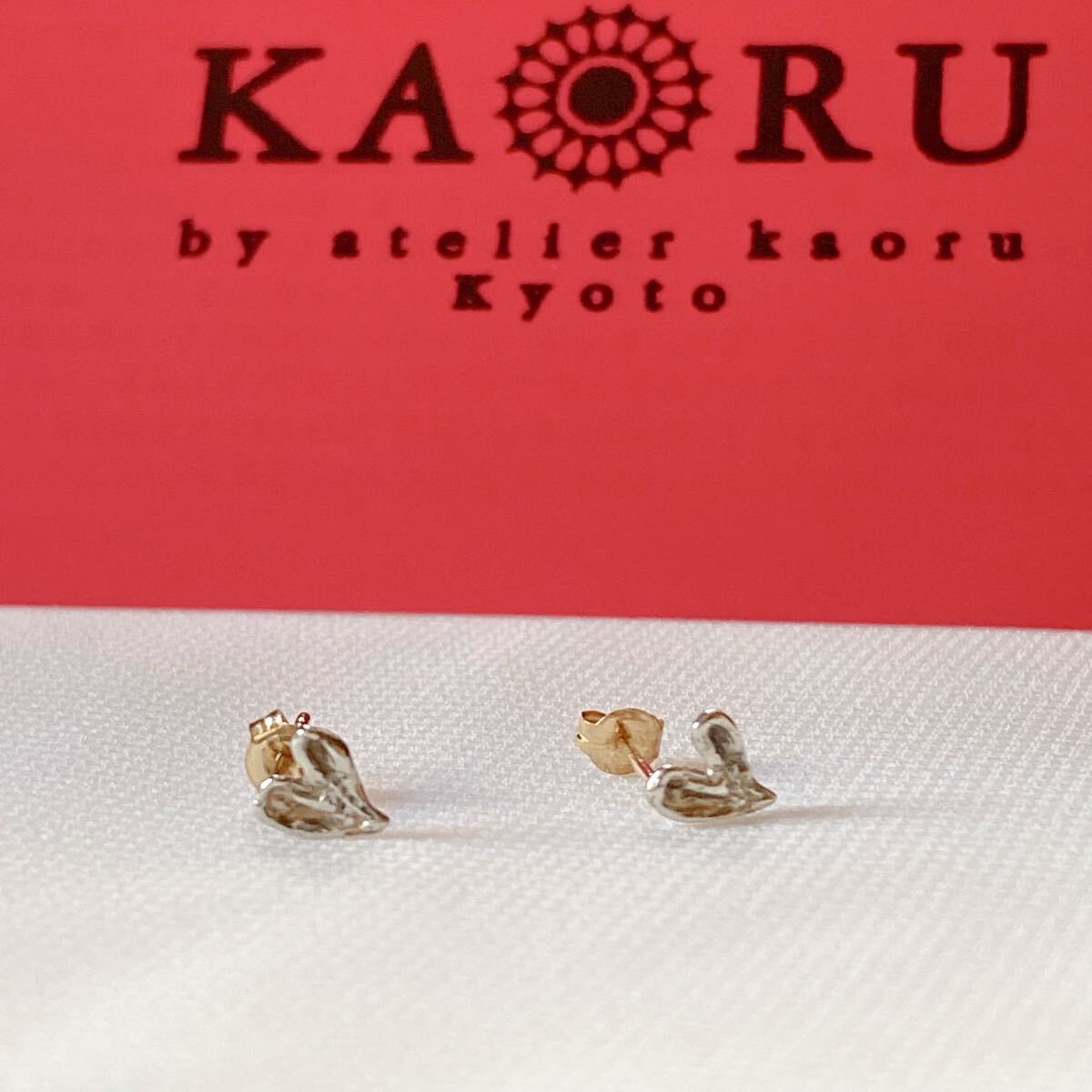 kaoru カオル ハートピアス シルバー k18拍卖