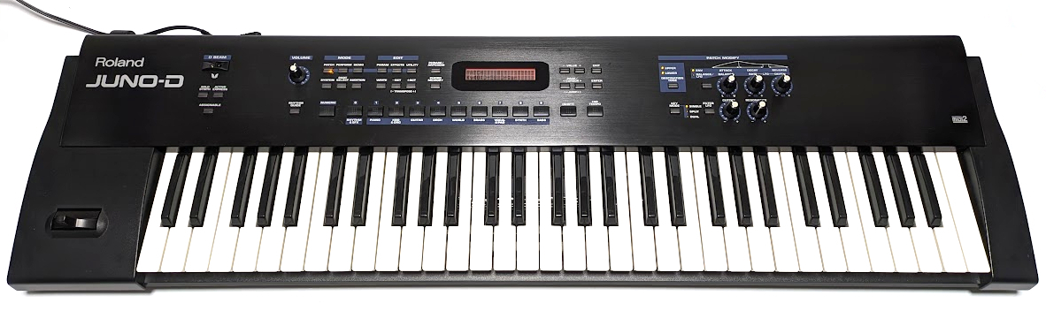 Roland ローランド JUNO-D シンセサイザー キーボード 61鍵盤 SYNTHESIZER KEYBOARD ACアダプター PSB-1U拍卖