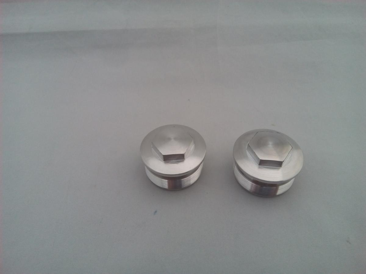 弁天部品 ジェイド250 フロントフォーク トップキャップ ボルト トップボルト ジュラルミン(修理)などに拍卖