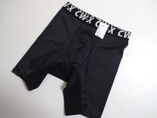 新品未使用 CW-X 股下メッシュ インナーウエア ロングボクサー M ブラック 吸汗速乾 ワコール スポーツショーツ拍卖