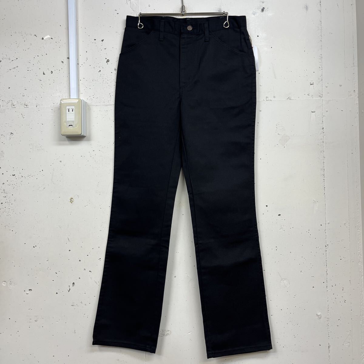 BIG BEN by Wrangler ラングラー ツイルパンツ USA製 42TALON 黒 ブラック メンズ w32 拍卖