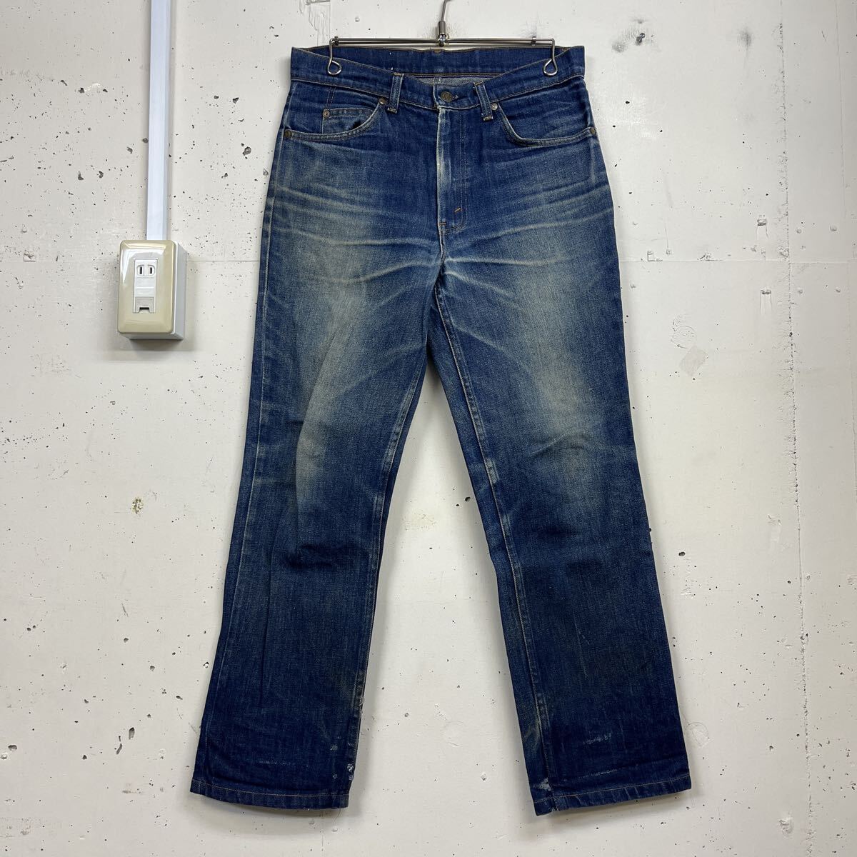 80s 80年代 USA デニムパンツ vintage ビンテージ ブルー ジーンズ メンズ w30 SCOVILLジップ 拍卖