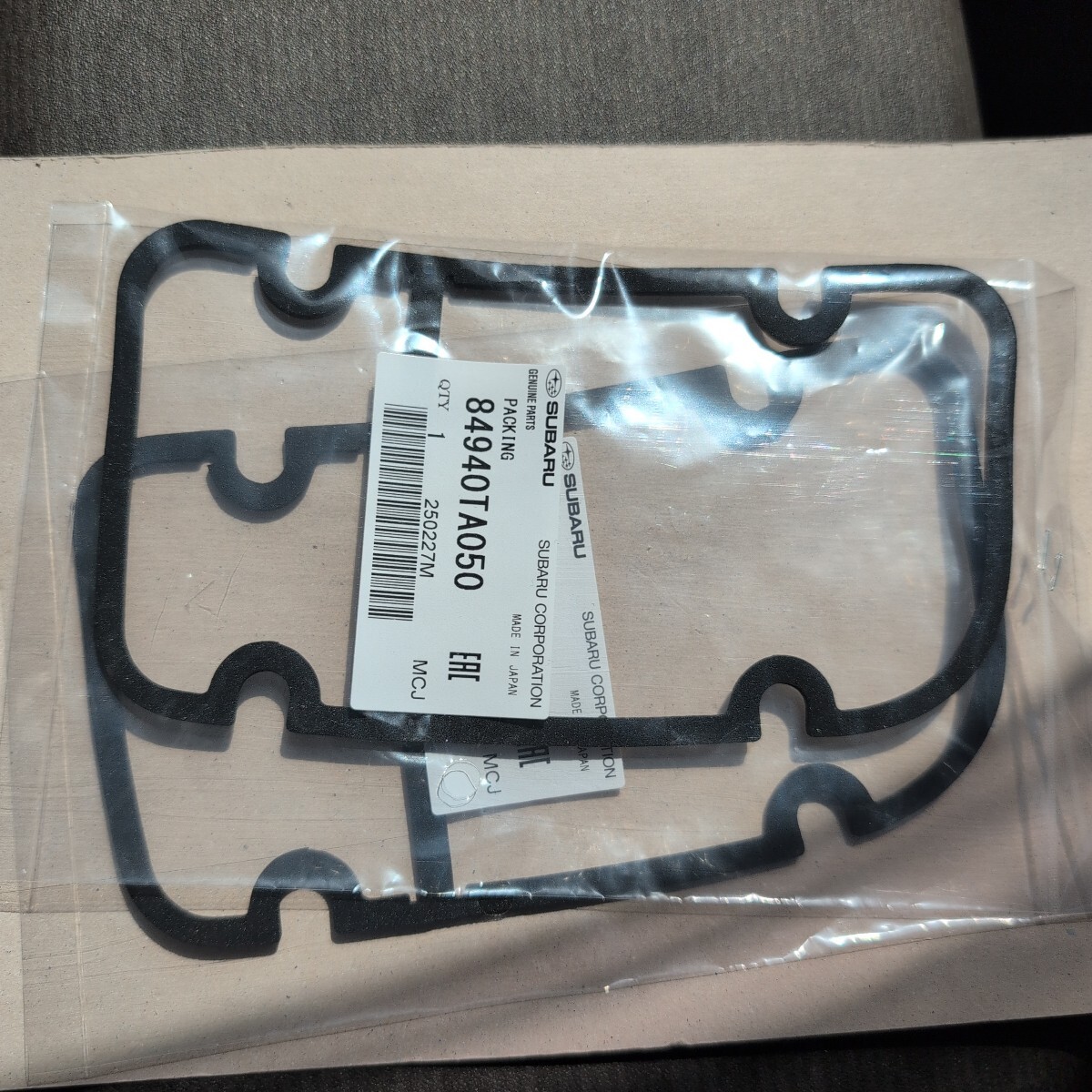 ★即決 未使用品 サンバーTT2テールランプパッキン左右2枚セット スバル純正品番84940TA050⑪拍卖