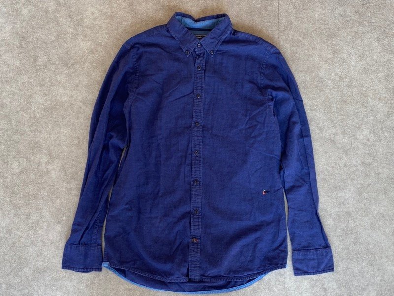 TOMMY HILFIGER ボタンダウン 長袖 シャツ トミヒルフィガー ☆ちょこオク☆60拍卖