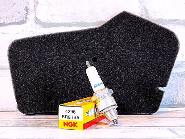 ホンダ スーパーディオ '91- AF27-1000001~ 適合 スパークプラグ+エアークリーナーエレメントお得セット!拍卖