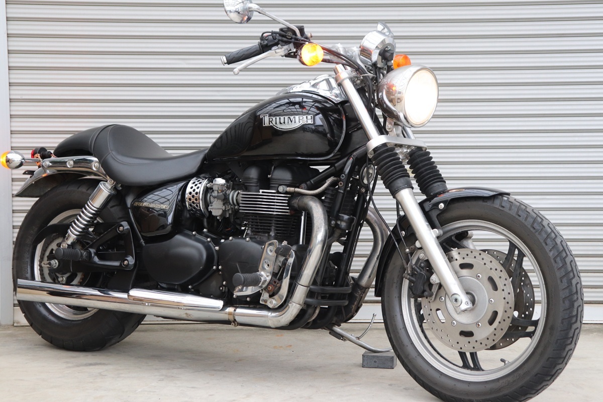 トライアンフ スピードマスター 走行少な目空冷キャブ埼玉県本庄市/ボンネビル アメリカ スクランブラー スラクストン サンダーバード拍卖