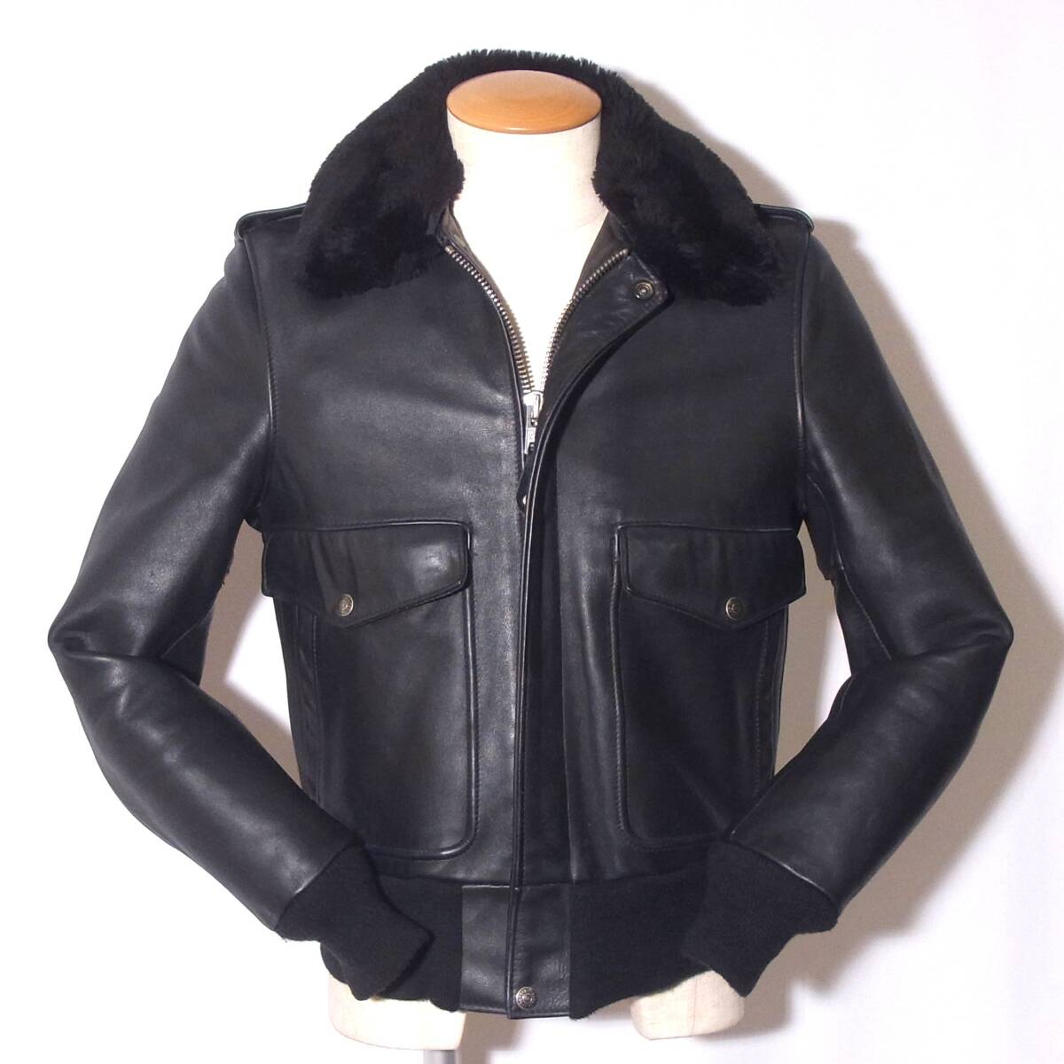 美品Schott【ショット/高年式174US/36ボマージャケット】上野商会7010/③拍卖