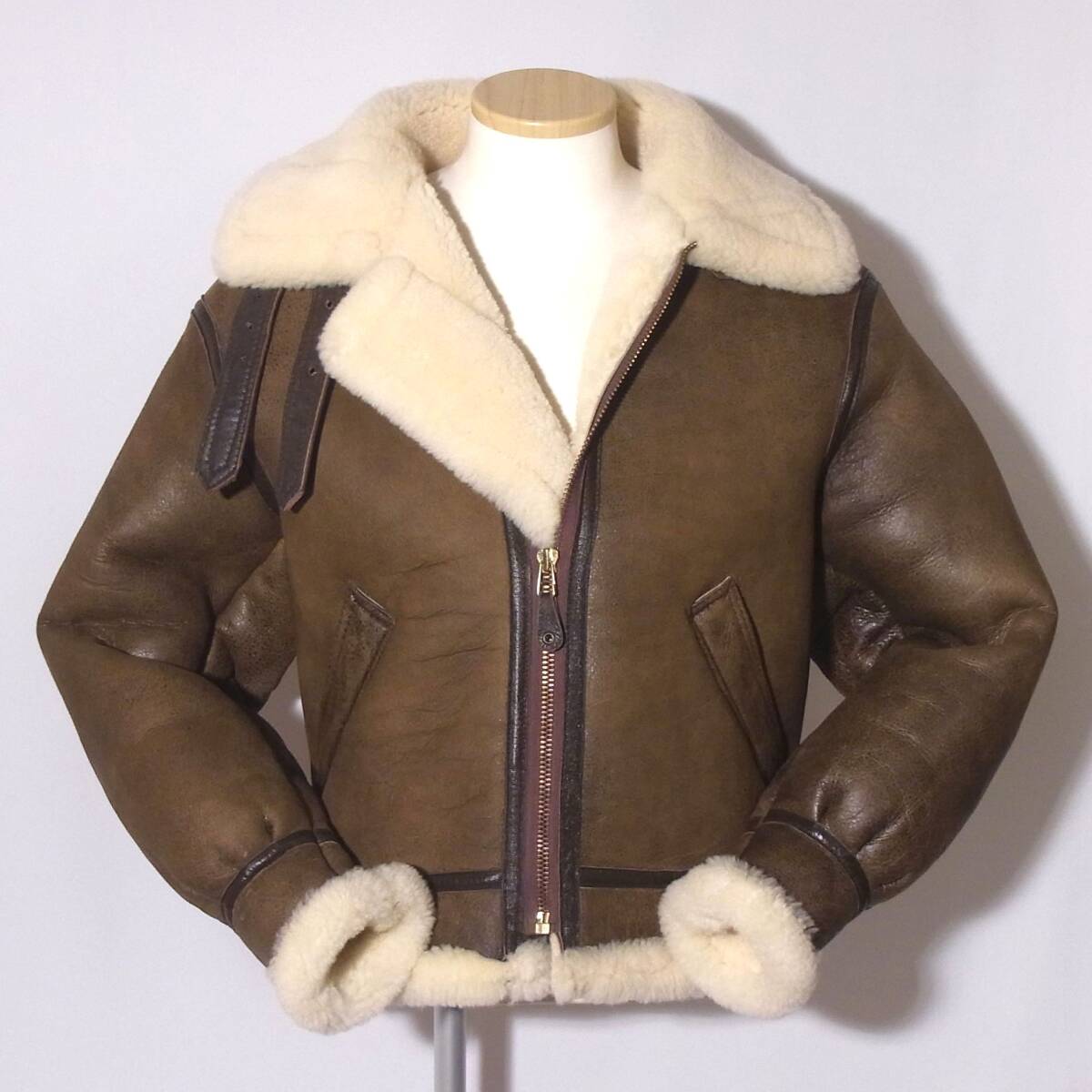 美品AVIREX【アビレックスB-3フライトジャケット38】MLサイズ程/⑳拍卖