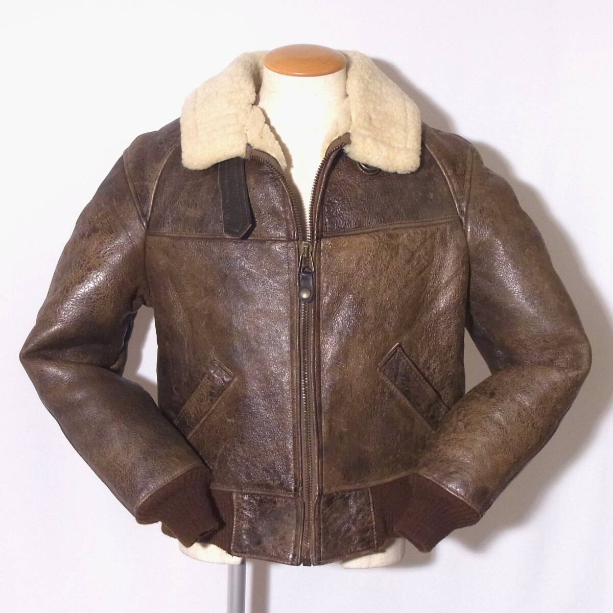 AVIREX【アビレックスB-6/36初期ヴィンテージ】SM程コンパクトでお洒落/B3/①拍卖