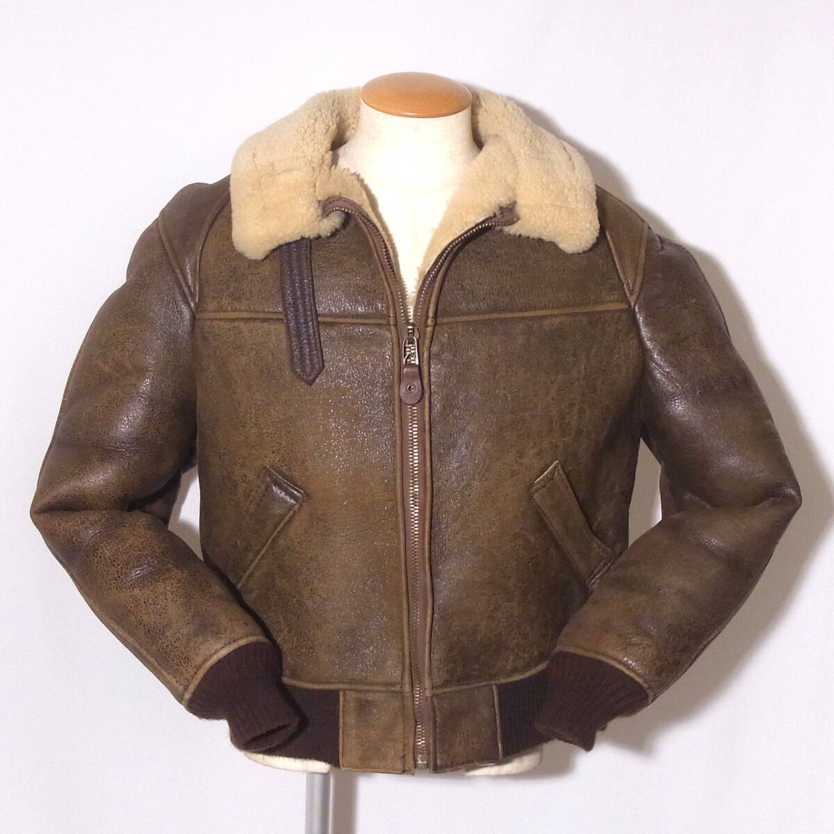 AVIREX【アビレックスB-6/36】M程コンパクトでお洒落/B3/⑪拍卖