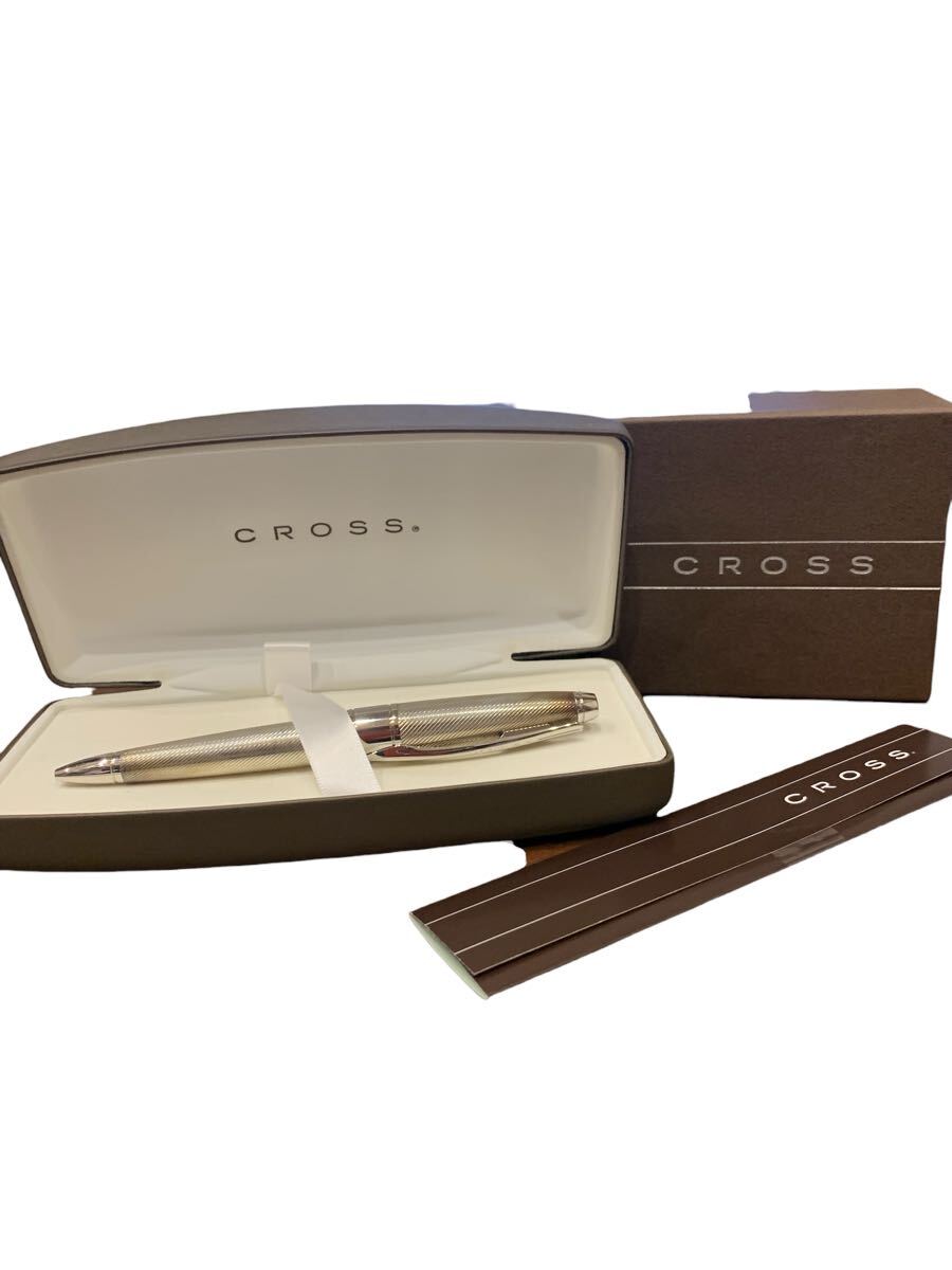 CROSS ボールペン クロス 文房具 シルバー 筆記用具 ツイスト式 回転式 現状品拍卖