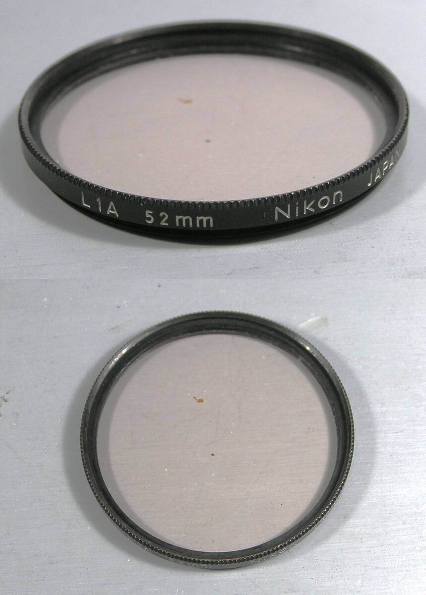 Nikon (n383) 美品・レンズ・フィルター 52mm L1A (レンズ保護) ニコン拍卖