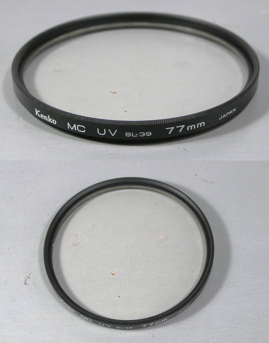 Kenko (n402)  美品・レンズ・フィルター  77mm  MC  UV(レンズ保護) ケンコー拍卖