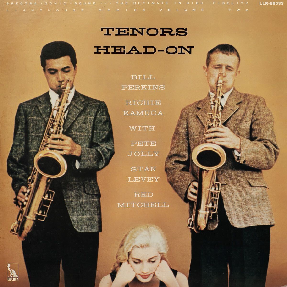 Bill Perkins, Richie Kamuca With Pete Jolly, Stan Levey, Red Mitchell Tenors Head-On / LLR-88033 / 国内盤 Vinyl LP レコード 拍卖