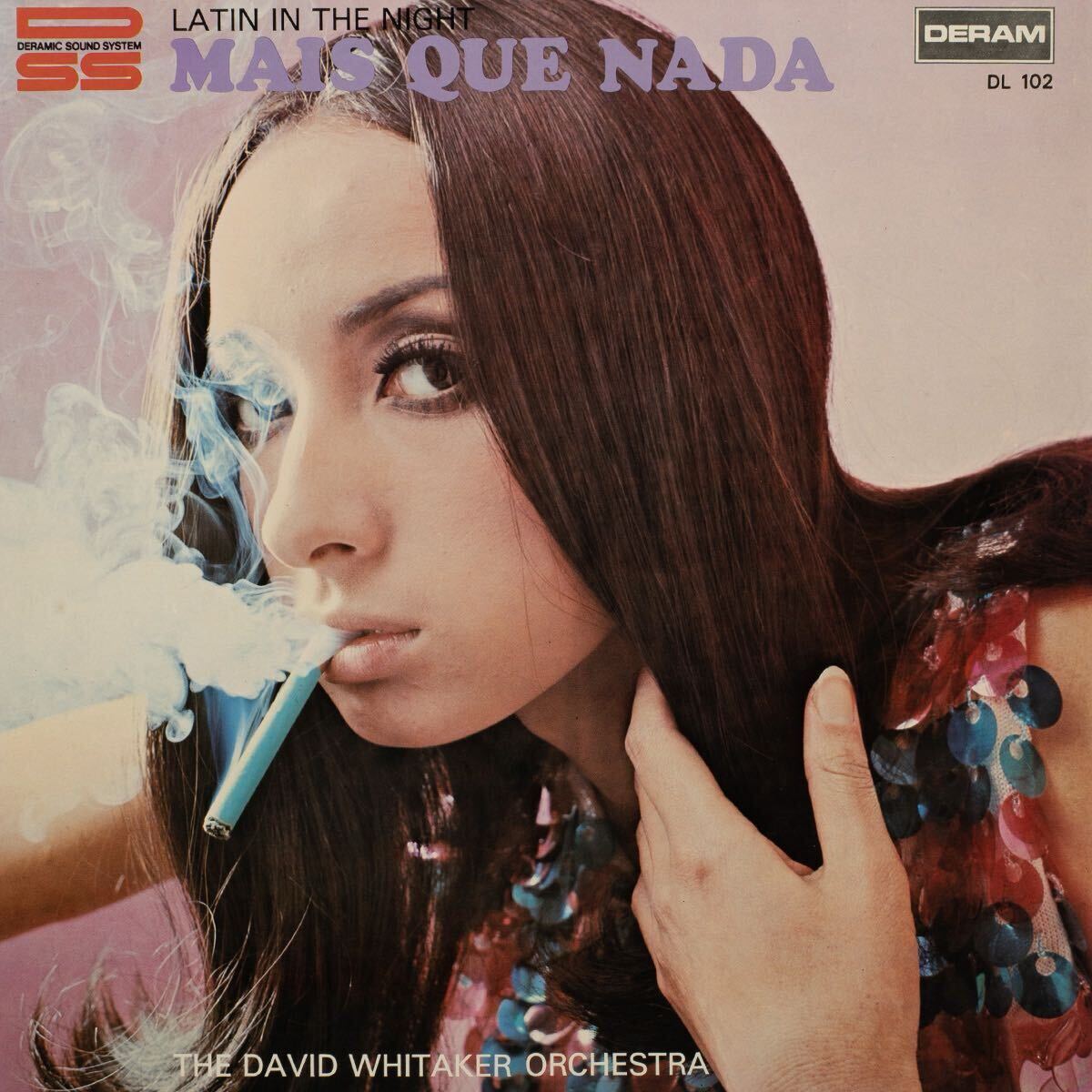 The David Whitaker Orchestra Mais Que Nada , Latin In The Night / 真夜中のラテン・ムードDL 102 / Vinyl LP レコード 拍卖