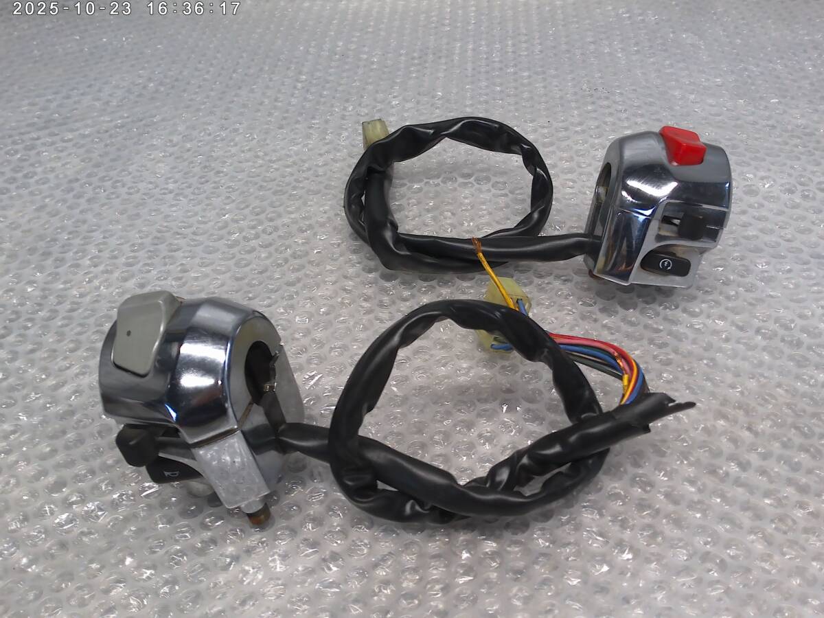 ワ10.24  マジェスティ250C  SG03J G312E  純正  メッキ ハンドルスイッチ 左右set  ☆マジェ.5GM.4HC.ワイズギア拍卖