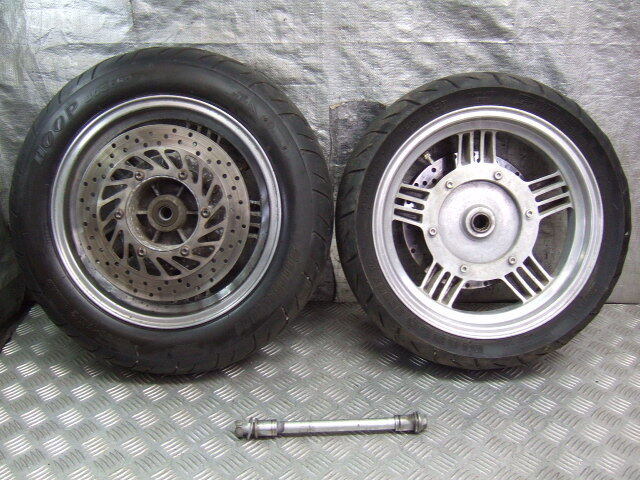 ぬ1010 マジェスティ250 SG20J 4D9 前後 社外 アルミホイール 13インチ拍卖