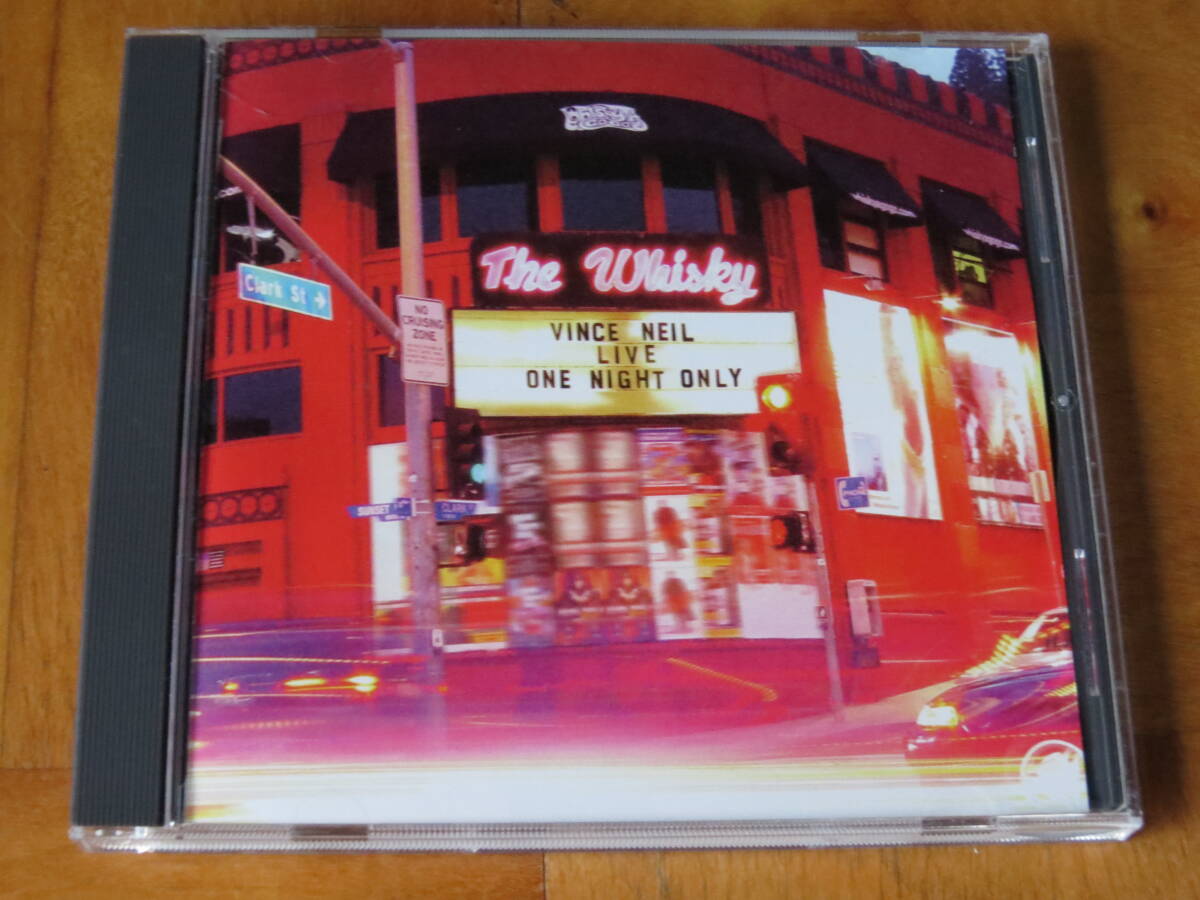 ヴィンス・ニール VINCE NEIL/LIVE AT THE WHISKY~ONE NIGHT ONLY 輸入盤 Motley Crue拍卖