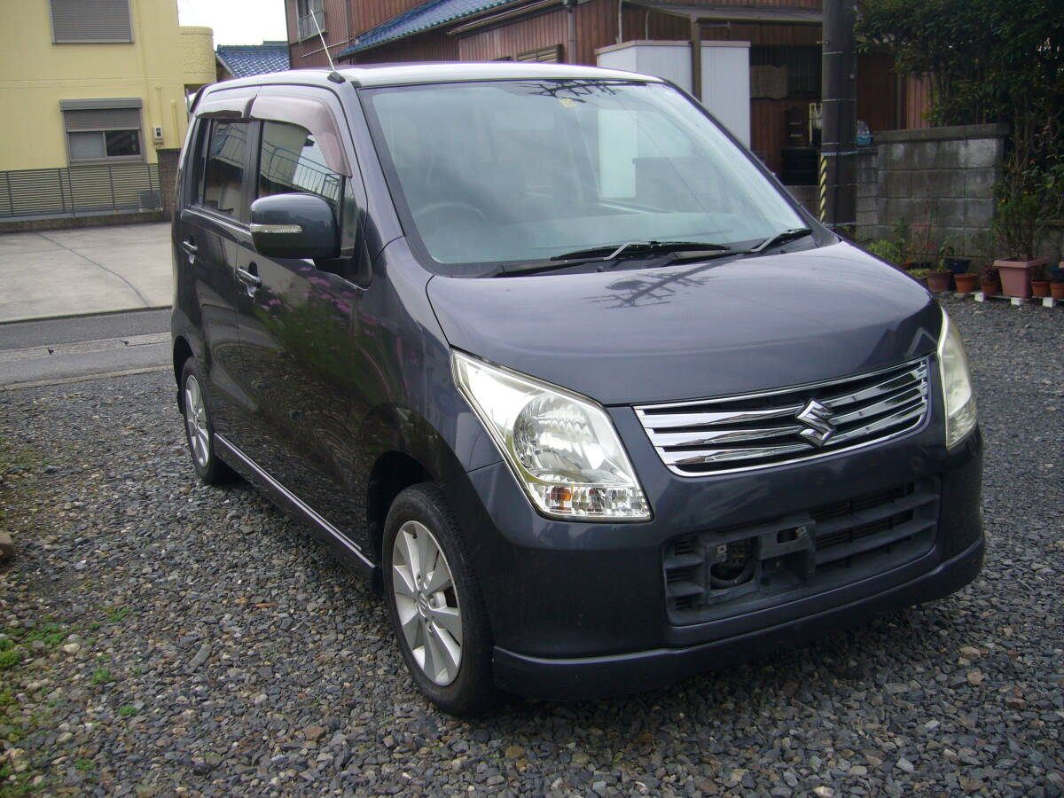 三重鈴鹿発! ワゴンR 24年 FXリミテッド 11.8万㎞ グレー (ZLV) 綺麗 お値打ち車拍卖