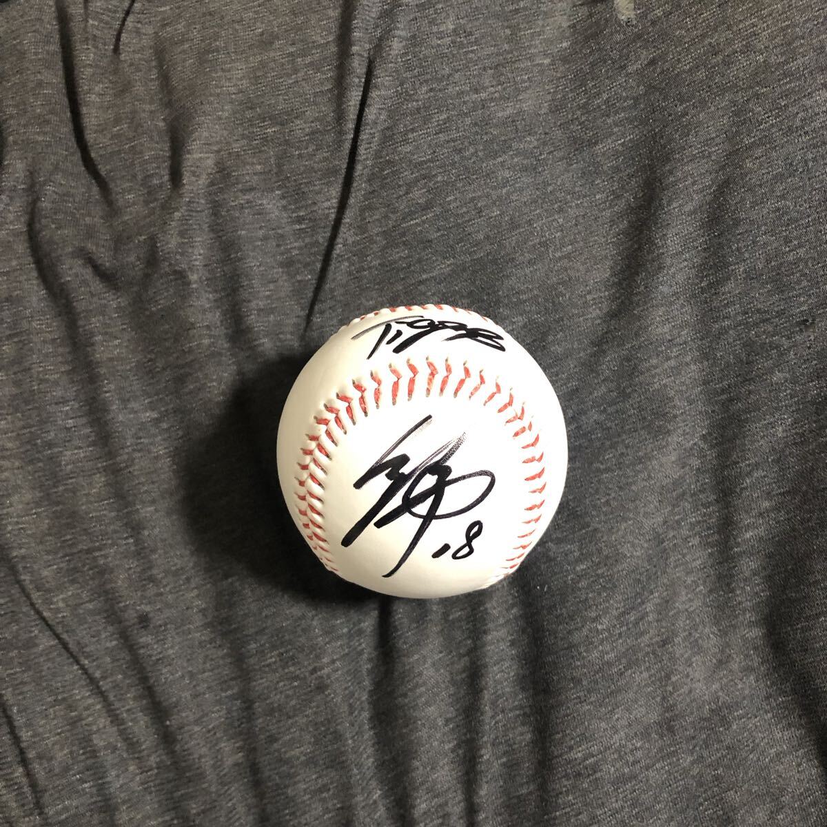阪神タイガース 伊原 選手 直筆サインボール拍卖