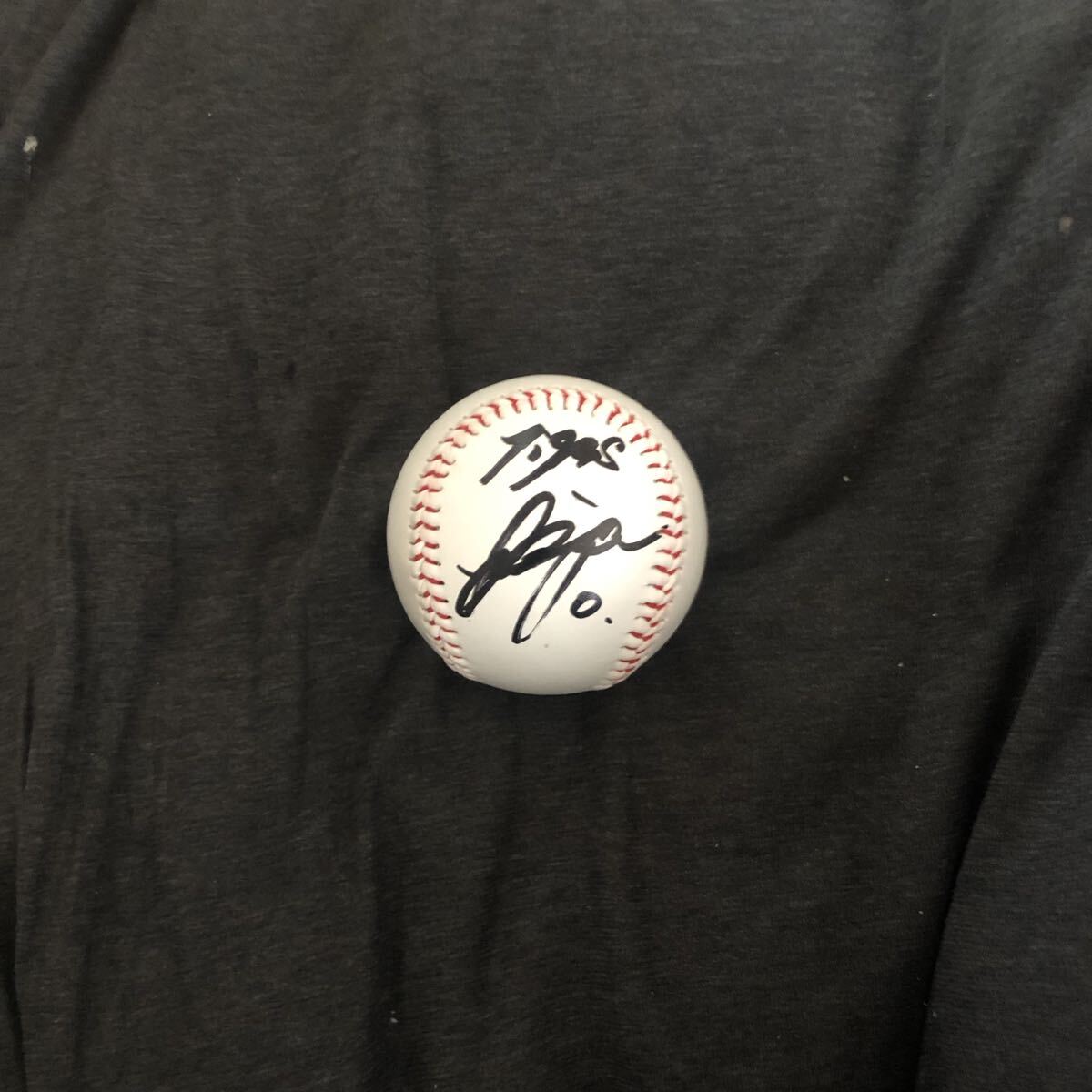 阪神タイガース  木浪  選手 直筆サインボール拍卖