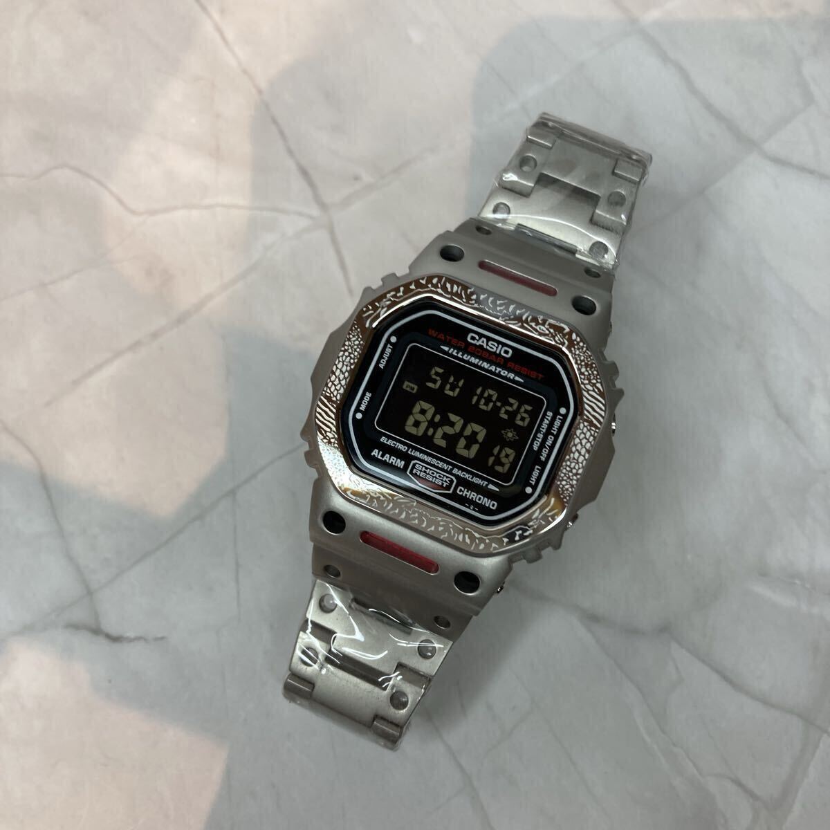 稼働 美品 G-SHOCK DW-5600 フルメタルカスタム拍卖