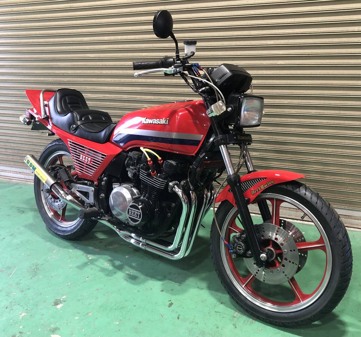 Z400GP 国内物 類型枠内 レッド アルフィン テール RPM管 ゼファー GPZ400F Z400FX拍卖