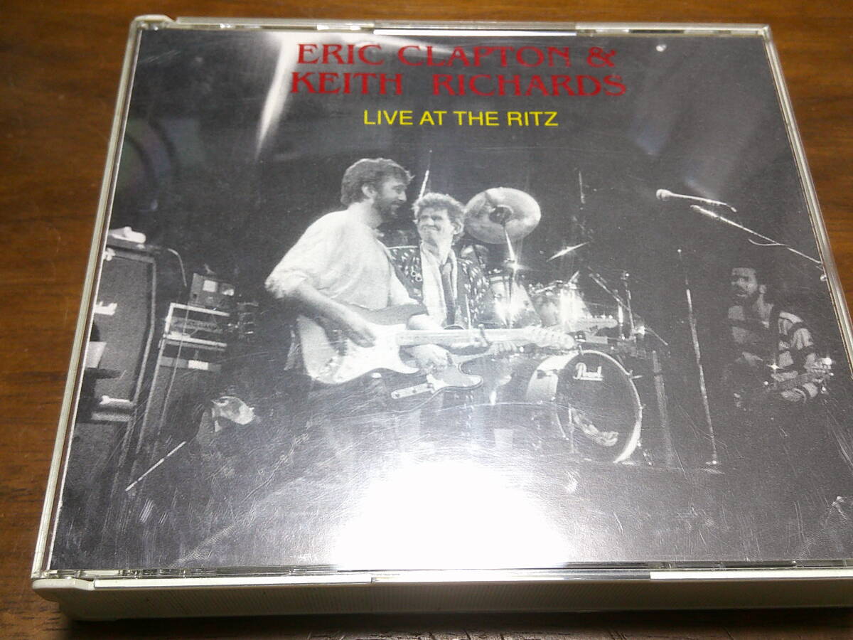Eric Clapton & Keith Richards《 Live At The Ritz 86 》★ライブ2枚組拍卖