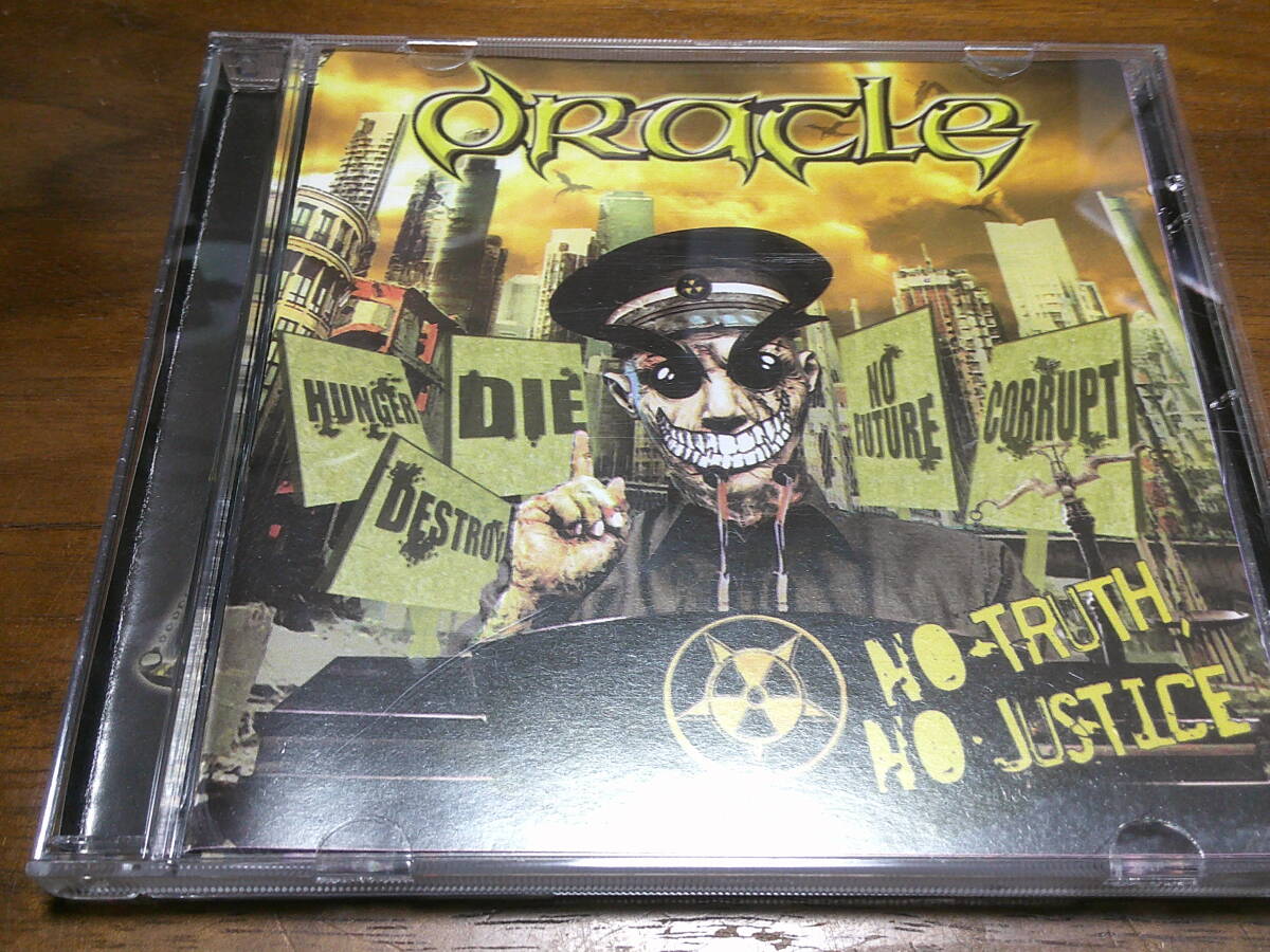 ORACLE《 NO TRUTH, NO JUSTICE 》★スラッシュ・メタル拍卖