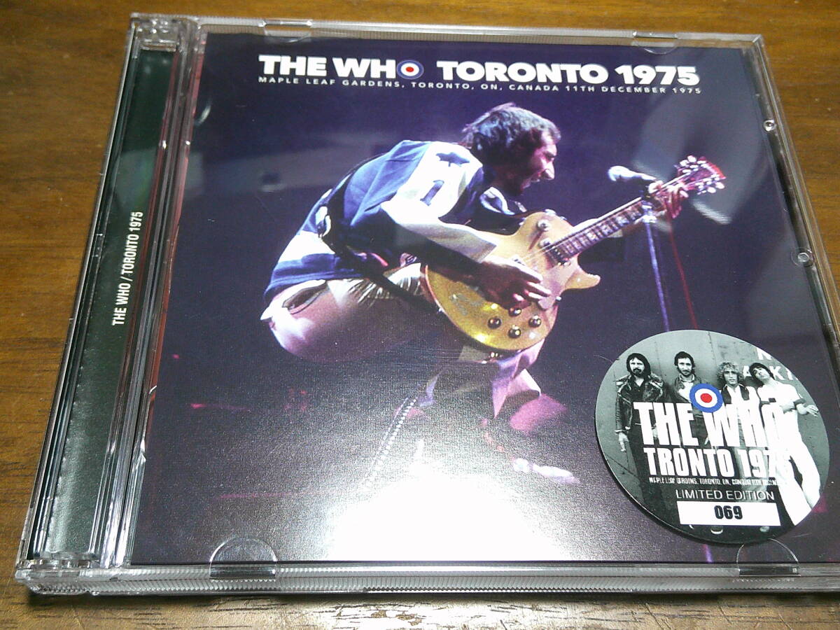 The WHO《 TORONTO 75 》★ライブ2枚組拍卖