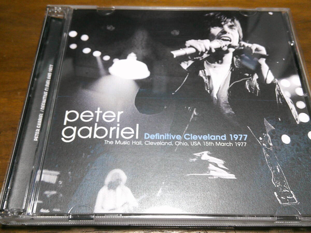 Peter Gabriel《 Definitive Cleveland 77 Soundboard Recording 》★フリップ参加ライブ2枚組拍卖