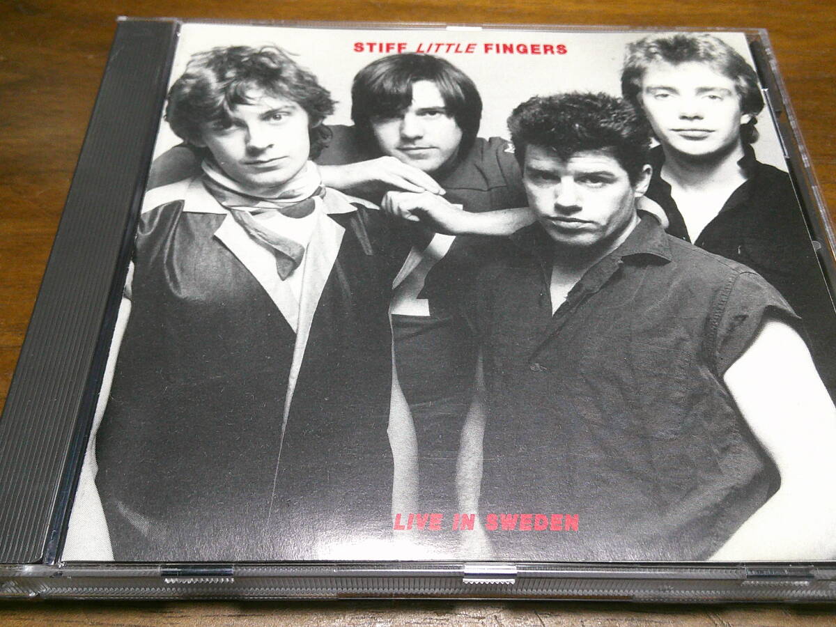 Stiff Little Fingers《 Live In Sweden 》★元祖パンク発掘ライブ拍卖