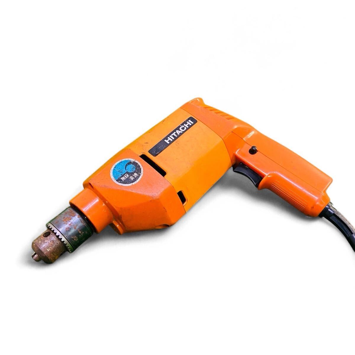 ★☆日立 HITACHI 10mm 変速ドリル FDV-10 ドリル 電動工具 電気工具 道具 工具 動作確認済み D☆★拍卖