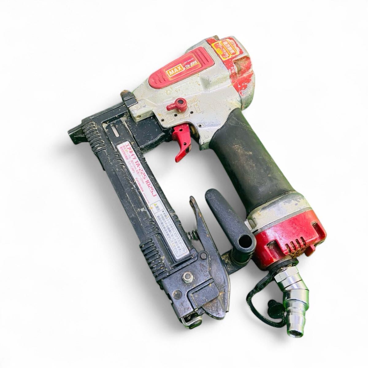 ★☆マックス MAX エアネイラ TA-225 エアーツール エアツール エアタッカ エアータッカー 釘打機 現状品 G☆★拍卖