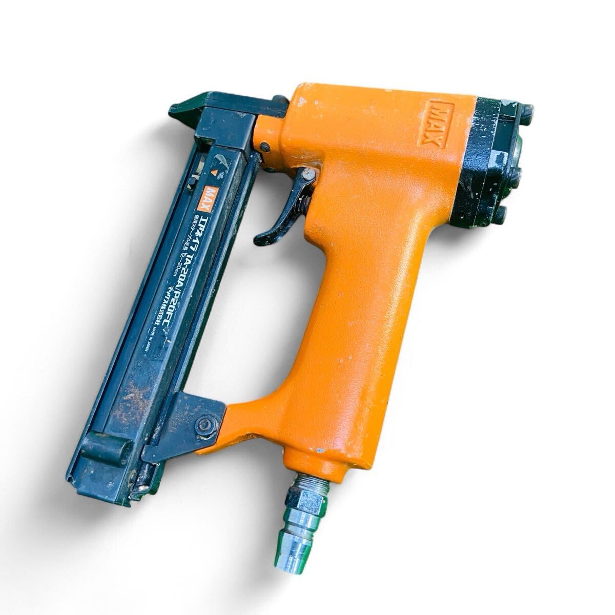 ★☆マックス MAX エアネイラ TA-20A エアーツール エアツール エアタッカ エアータッカー 釘打機 現状品 G☆★拍卖