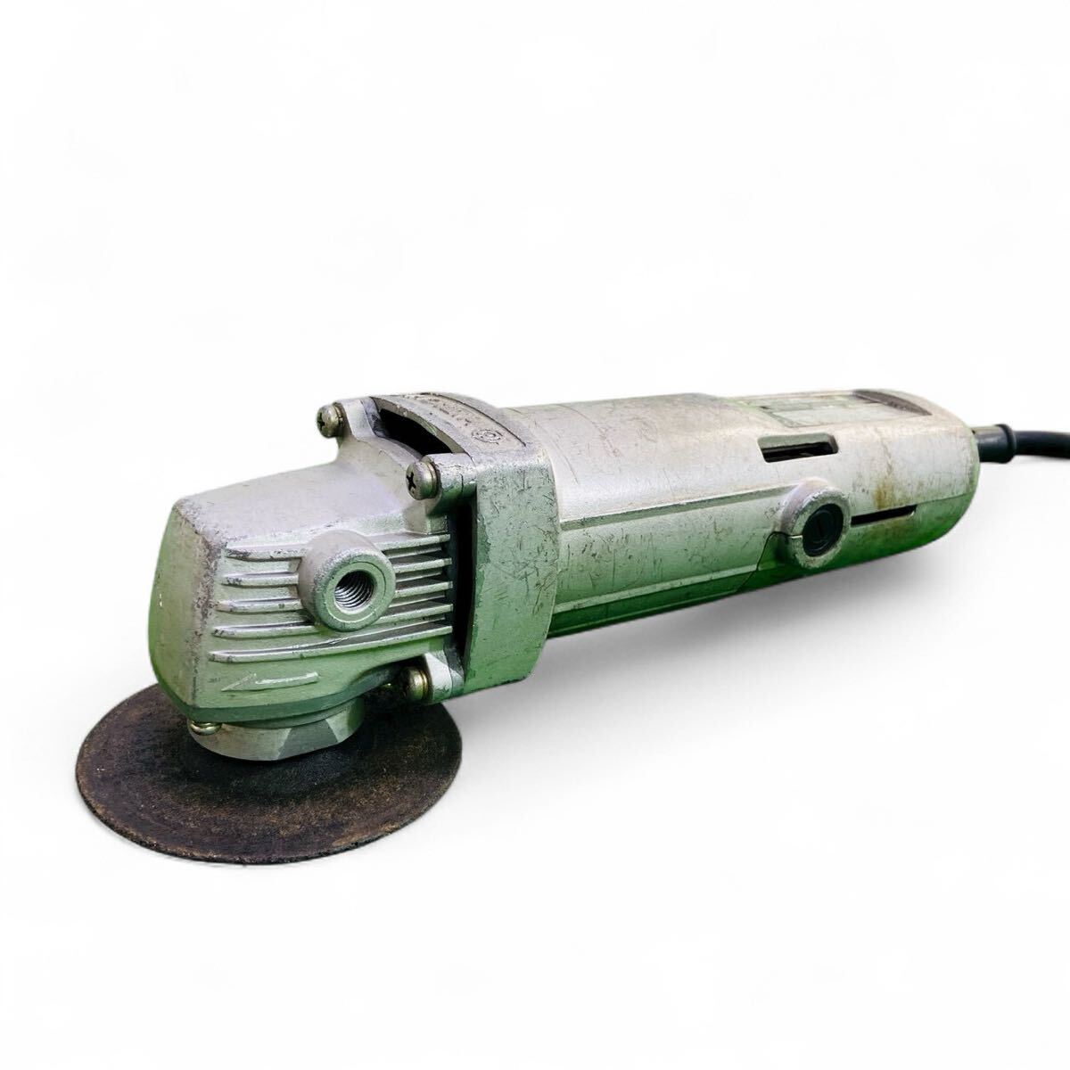 ★☆日立 HITACHI 100mm ディスクグラインダー PDA-100C サンダー 電動工具 電気工具 道具 工具 動作確認済み D☆★拍卖